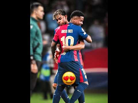 Yamal Subbed for Ansu 🤜🏽🤛🏾