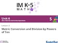 Dividing and Converting Measurements
