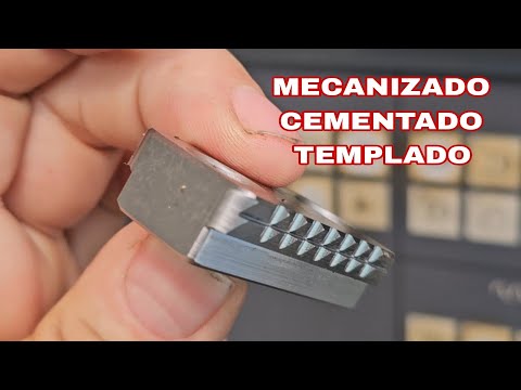 CNC Fresando material cementado, templado revenido 58 HRC en Fresadora