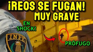 VERGÜENZA MUNDIAL: CRIMINAL BURLA A TODOS LOS GUARDIAS Y ESCAPA ¡CÁRCELES NO PUEDEN MAS!