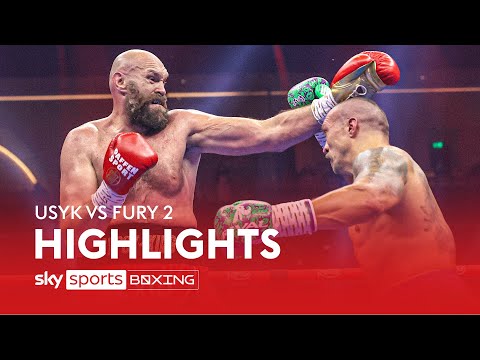 HIGHLIGHTS! Oleksandr Usyk vs Tyson Fury 2 ๐ฅ
