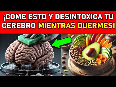 ESTOS 15 Alimentos DESINTOXICAN Tu Cerebro MIENTRAS DUERMES