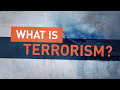 Understanding Terrorism