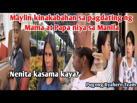 MAYLIN EXCITED NA SA PAGDATING NG PAPA AT MAMA NIYA