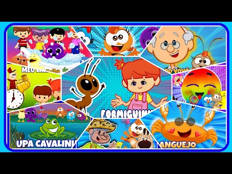 O Patinho Colorido/A Baratinha/Caranguejo Não é Peixe/Formiguinha/Fui Morar Numa Casinha/Seu Lobato