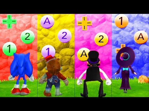 Mario Party 9 Garden Battle - Sonic vs Mario vs Waluigi vs Rosalina (Master Difficulty) #mariogame