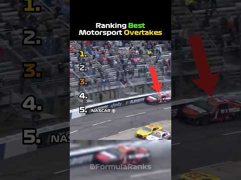 Ranking Best Motorsport Overtakes! ๐๐๏ธ