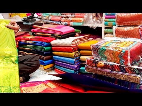 Chickpet factory silks sarees| bangalore wholesale silks sarees bangalore