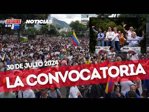 CONVOCATORIA CRUCIAL VENEZUELA - IMPACTANTE LLAMADO MARIA CORINA MACHADO EDMUNDO GONZALEZ💥