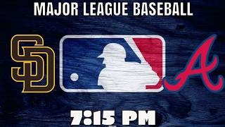 MLB BASEBALL PADRES VS BRAVES *SCOREBOARD*
