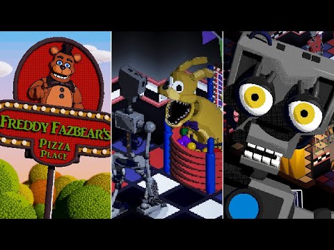 FNAF Engraved Establishment - Jumpscares, Items, Gameplay (Demo)