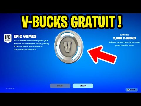 COMMENT AVOIR 2000 V-BUCKS GRATUIT CHAPITRE 2 REMIX ( Glitch Avoir des Vbucks Gratuit sur Fortnite)