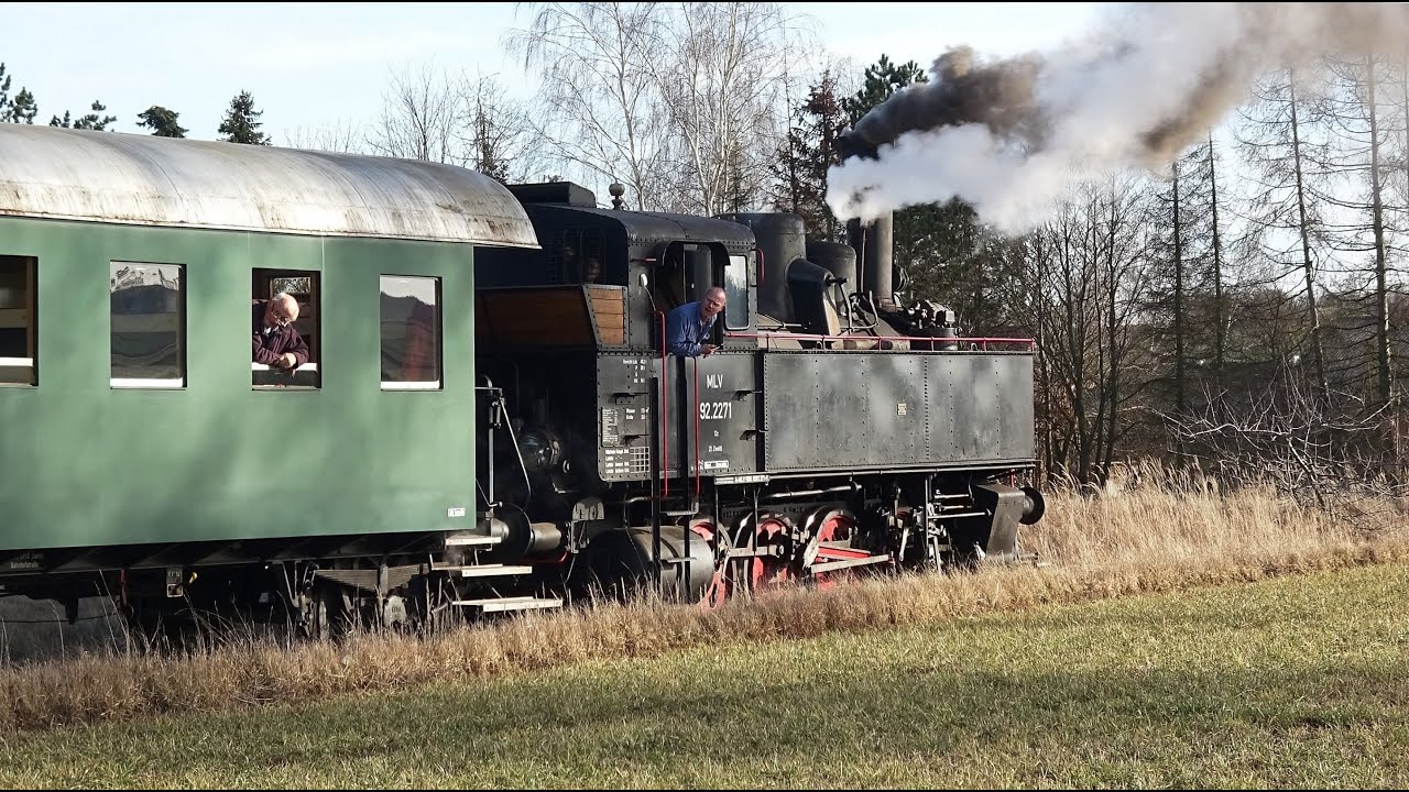 Driver-s Eye View - Austrian Standard Gauge Steam - Return to Schwarzenau - the Thaya Valley Railway