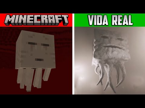 MOBS DE MINECRAFT EN LA VIDA REAL😱