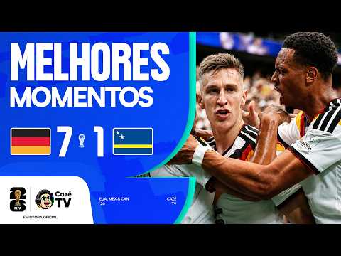 Alemanha 7 x 1 Curaçao