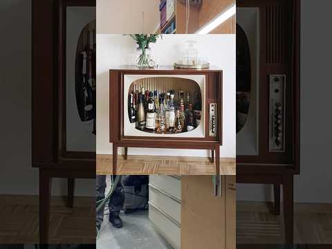 Retro Fernsehern selber bauen! Aus Buche und Sperrholz 💪🏼 #heimwerken #tischler #holzarbeiten