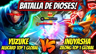 ¡YUZUKE VS INUYASHA! ALUCARD TOP 1 GLOBAL VS ZILONG TOP 1 GLOBAL | MOBILE LEGENDS