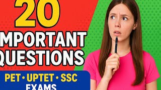 English Grammar Mock Test #5 🔥 | 20 Most Important Questions for All Exams @Upadhyay_academy