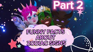 Funny facts about ZODIAC SIGNS - Part 2 #horoscope #astrology #zodiacsigns