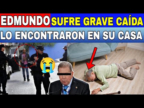 TRISTE NOTICIA VENEZUELA EDMUNDO SUFRIÓ UN ACCIDENTE SE CAYÓ EN LA RESIDENCIA-NOTICIAS DR VENEZUELA