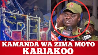 ''TULIPATA TABU SANA KUINGIZA MITAMBO YETU KUJA KUZIMA, CHANZO BADO HAKIJAJULIKA'' -KAMANDA MABUSI