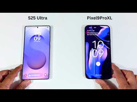 Samsung Galaxy S25 Ultra vs Google Pixel 9 Pro XL Speed Test and Camera Comparison