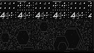 Scrolling ASCII Art - "The Forbidden Zone" (1980, Oingo Boingo, Danny Elfman)