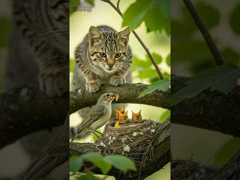 Honey Badger Saves Mother Bird