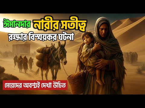 এক অবহেলিত নারীর ইজ্জত রক্ষার বিস্ময়কর ঘটনা || মেয়েদের অবশ্যই দেখা উচিত || Islamic Story Bangla