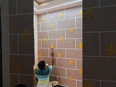 Latest House painting  designing #art #wall #walldecor #wallpainting #diy #walldesign #painting