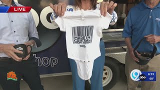 You can get a 'Made in Central New York' onesie for your tot at the NewsChannel 9 Pop Up Shop!