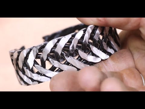 How to Make an easy wire Bracelet at Home !!!