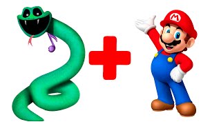 Melody Snake + Super Mario = ??? Poppy Playtime 4
