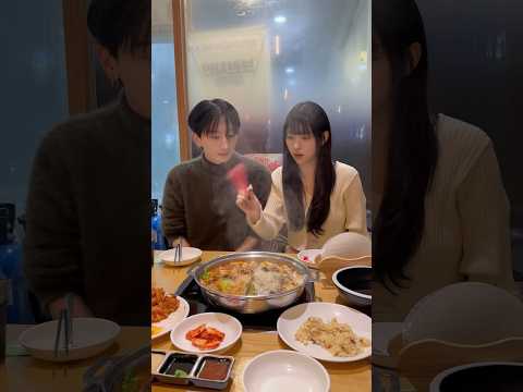 우리가 샤브샤브 신박하게 먹는 법 #H2 #shorts