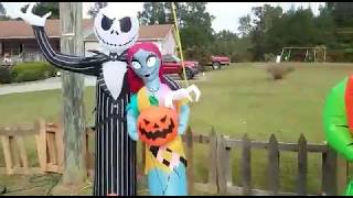 Halloween yard decor 2018