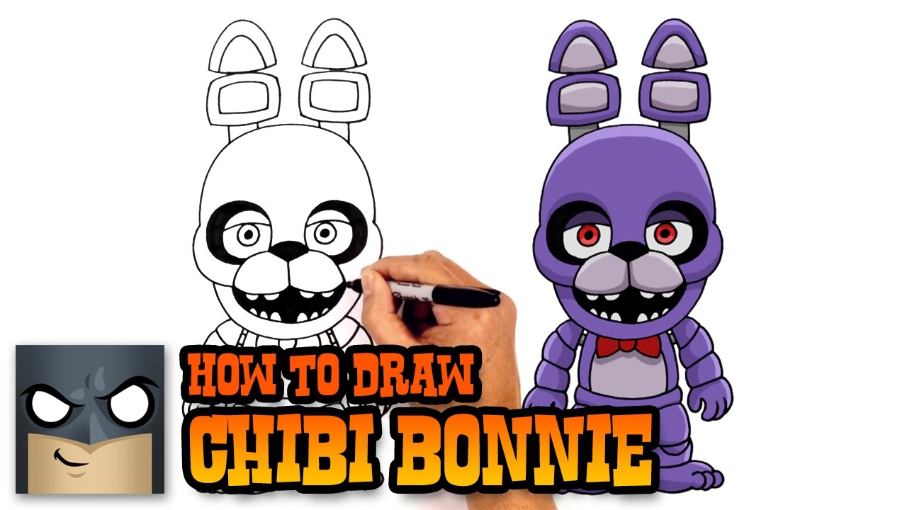How to Draw Bonnie - Five Nights at Freddy\'s