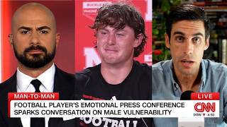 Ryan Holiday Responds To College Football Player's Emotional Response (With Boris Sanchez)