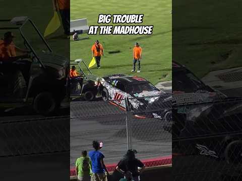 BIG TROUBLE AFTER DRIVER HITS TRACK CREW ATTEMPTING PAYBACK