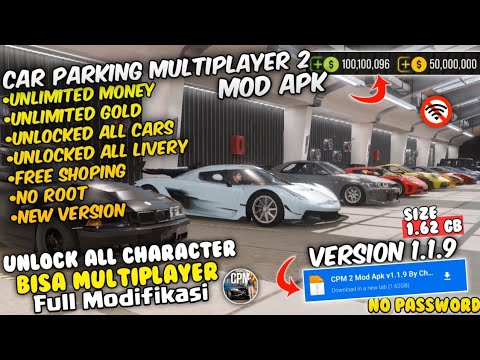 Car Parking Multiplayer 2 Mod Apk New 2025 V1.1.9 - Unlimited Money & Gold