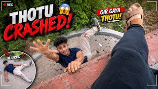 Thotu Crashed😭💔 Live Captured on Camera | Thotu Girgaya @Thotuop 