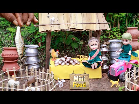 Miniature Fish Biryani | Mini Cooking | Tiny Cooking | Mini Food Cooking