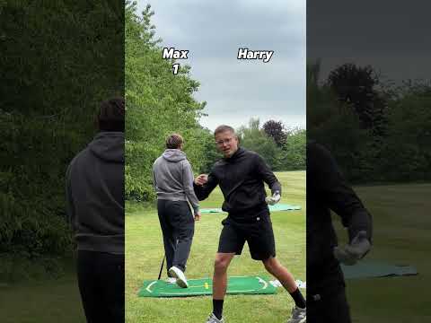 First to hit 3 pints wins! #golf