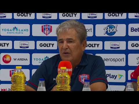 Rueda de prensa de Unión Magdalena tras su partido con Llaneros