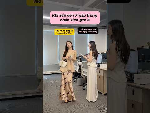 GEN Z ĐI LÀM KIỂU #makeup #beauty