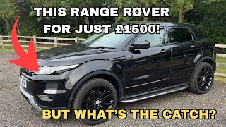REPAIRING A CHEAP SPARES OR REPAIR RANGE ROVER EVOQUE