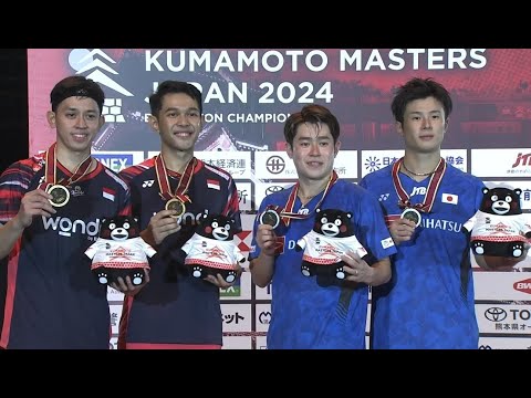 Fajar/Rian Juara Kumamoto Masters 2024, Usai Gulung Andalan Tuan Rumah Juara Dunia