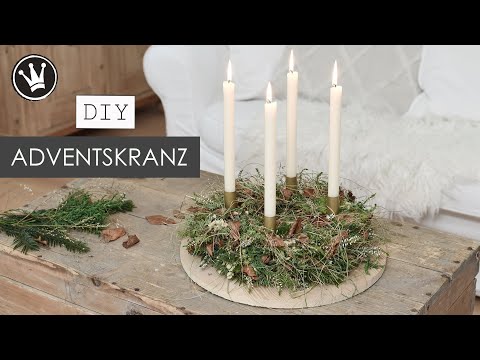 DIY - ADVENTSKRANZ 2023 | ANLEITUNG für den perfekten Adventskranz | Adventskranz aus Naturmaterial