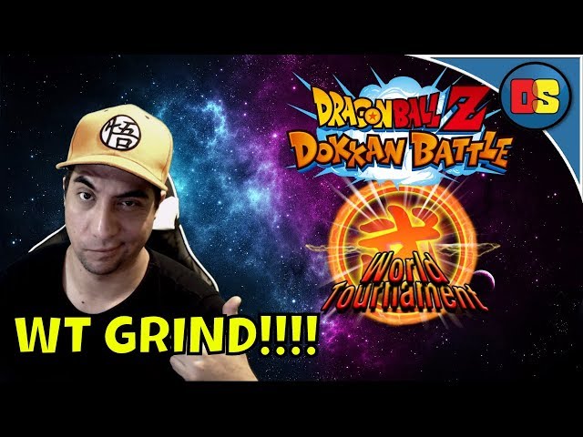 DRAGON BALL Z DOKKAN BATTLE WORLD TOURNAMENT GRIIIND!!.