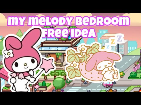MY MELODY BEDROOM FREE IDEA AVATAR WORLD
