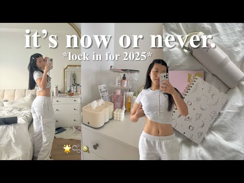 ur motivation to START 2025 STRONG! ✨ productive winter arc vlog, healthy habits, 2025 reset